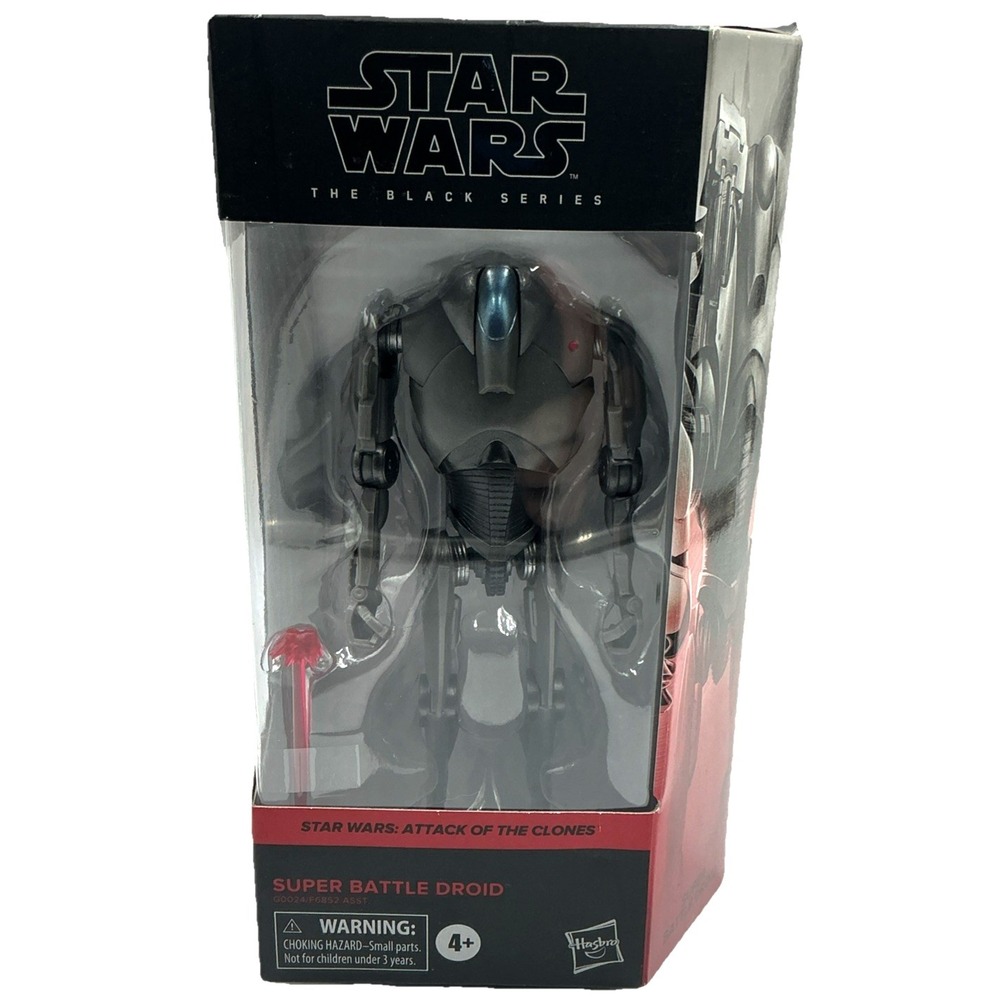 Star Wars Black Series Super Battle Droid #06 AOTC 6 Inch Action Figure Hasbro